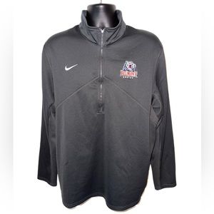 Nike Belmont Bruins Dark Gray 1/2 Zip Dri-Fit Shirt